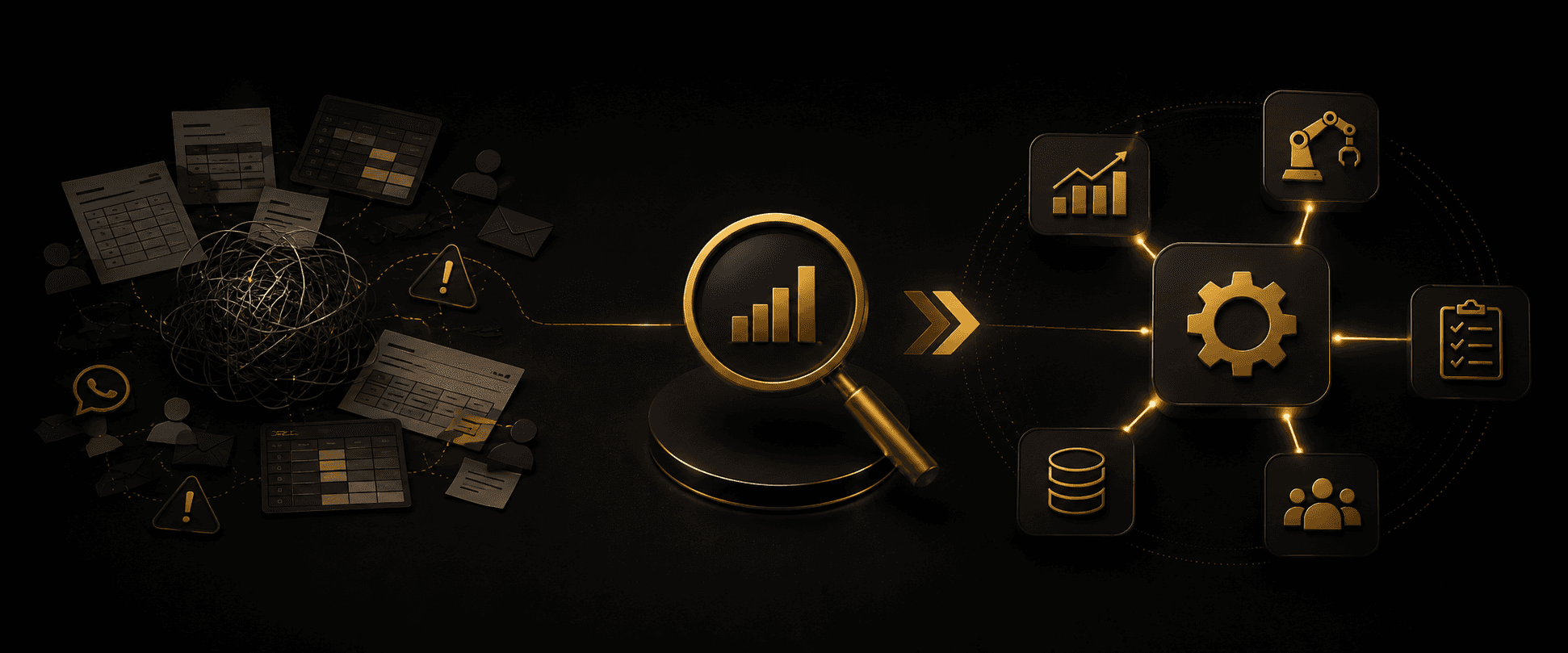 Operational visibility should come before automation visual